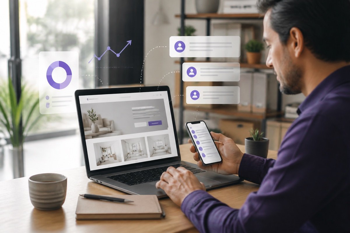 Estrategia para atraer clientes con una página web